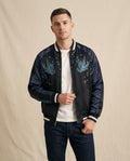 Lands Mode - Kadan | Bestickt Glänzend Jacke Unisex