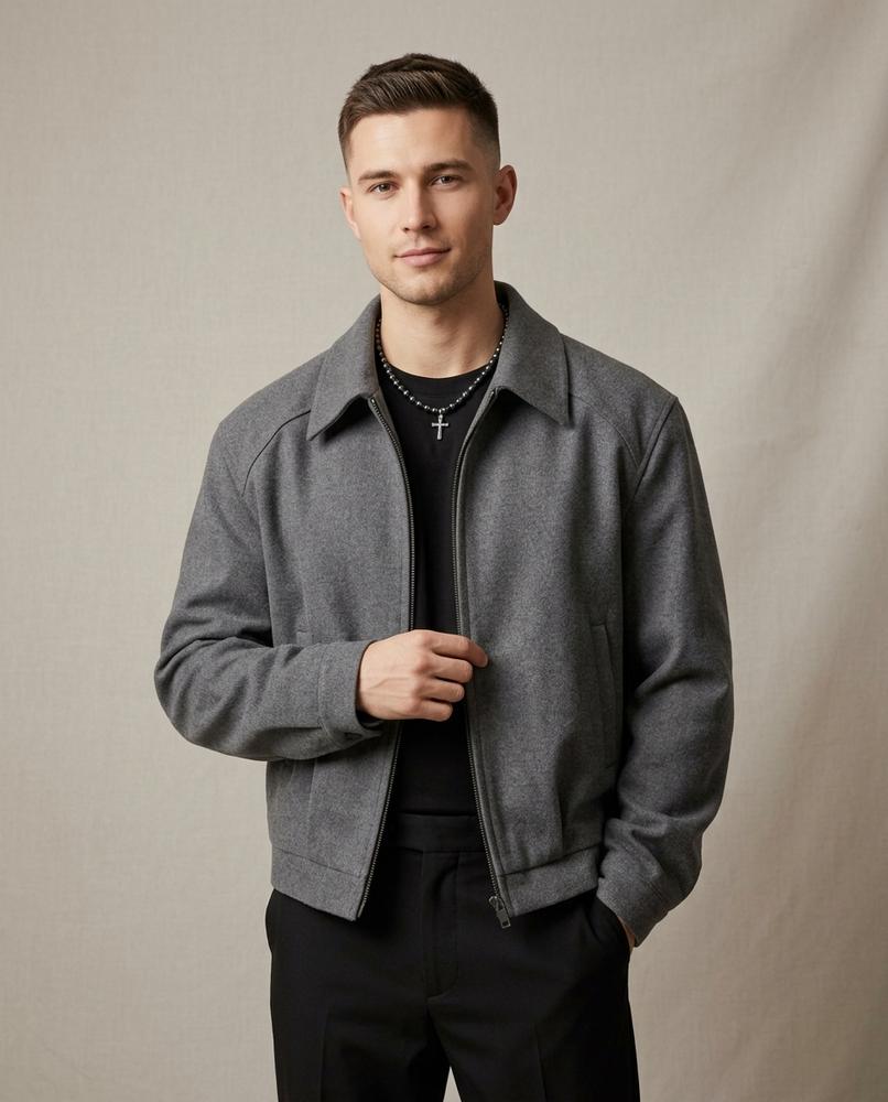 Lands Mode - Cavan | Leichte Strukturierte Jacke Herren