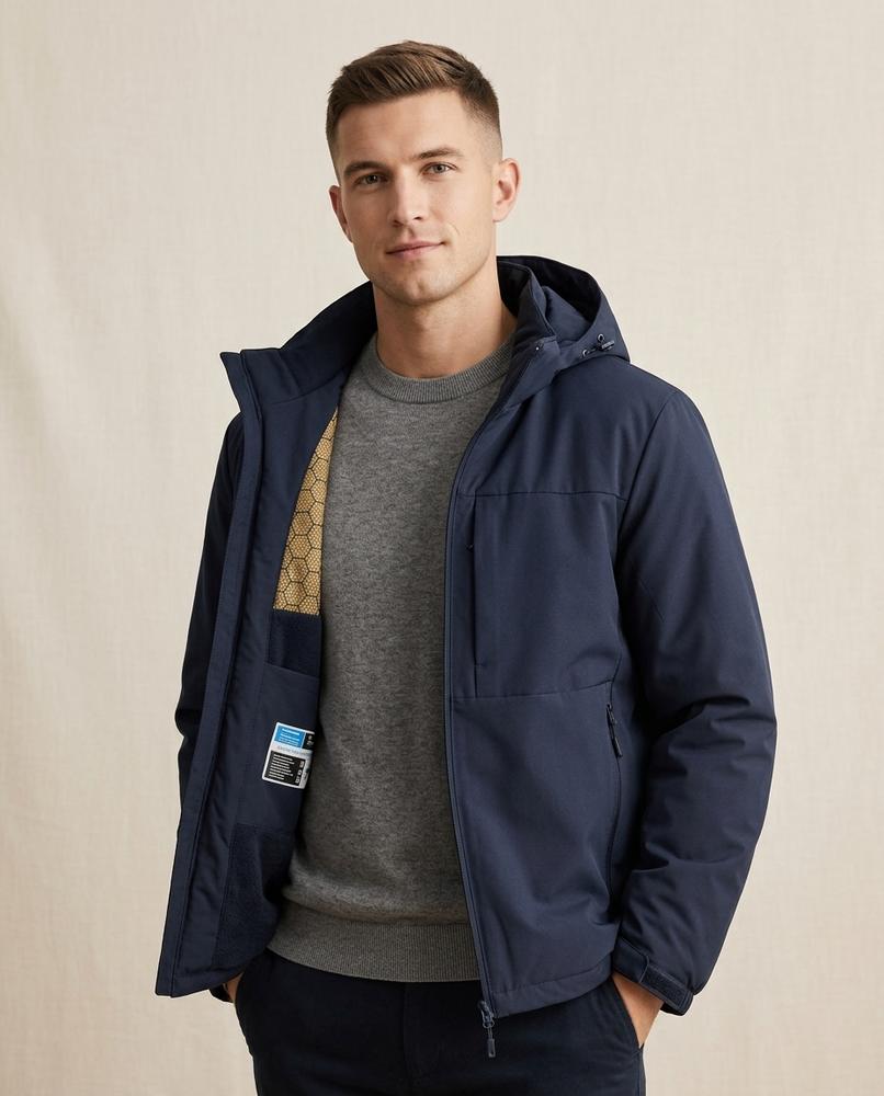 Lands Mode - Arrev | Gefütterte Funktionale Jacke Herren