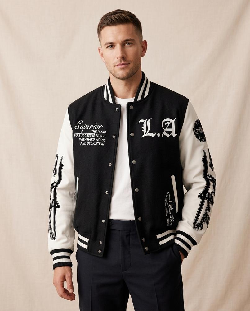 Lands Mode - Cotir | Bedruckt Geknöpft Jacke Unisex