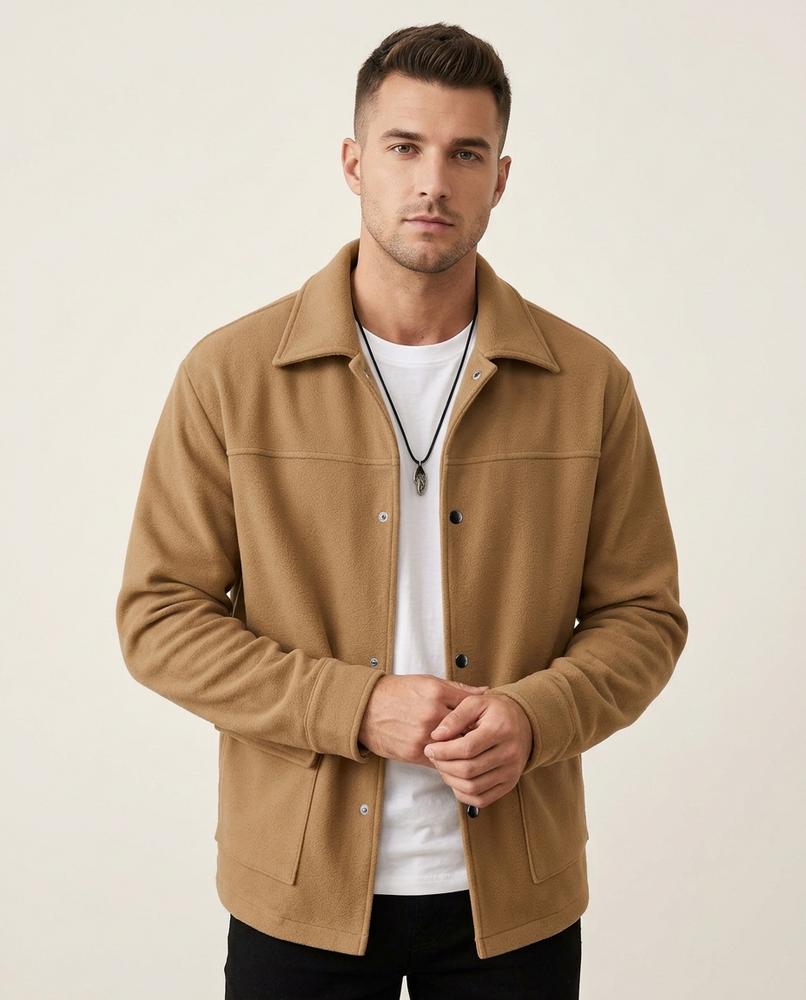 Lands Mode - Varel | Gefilzte Langärmlige Jacke Herren