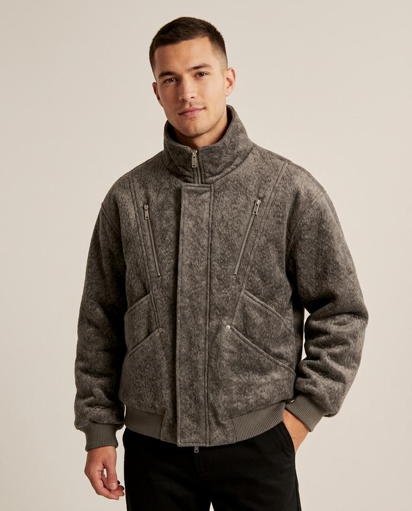 Lands Mode - Kenav | Wattierte Hochgeschlossene Jacke Herren