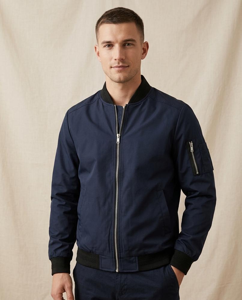 Lands Mode - Velin | Reißverschluss Blouson Jacke Herren