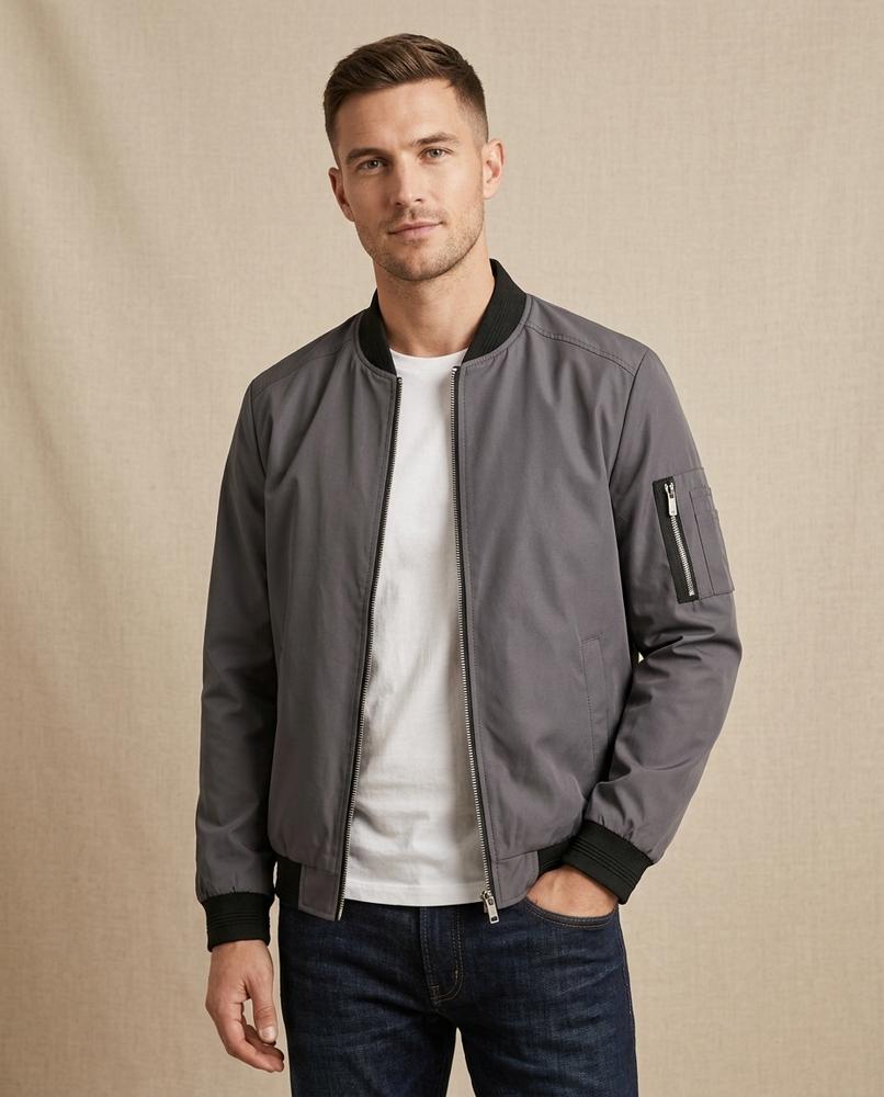 Lands Mode - Velin | Reißverschluss Blouson Jacke Herren