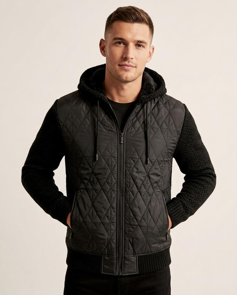 Lands Mode - Milor | Gesteppt Gefüttert Jacke Herren