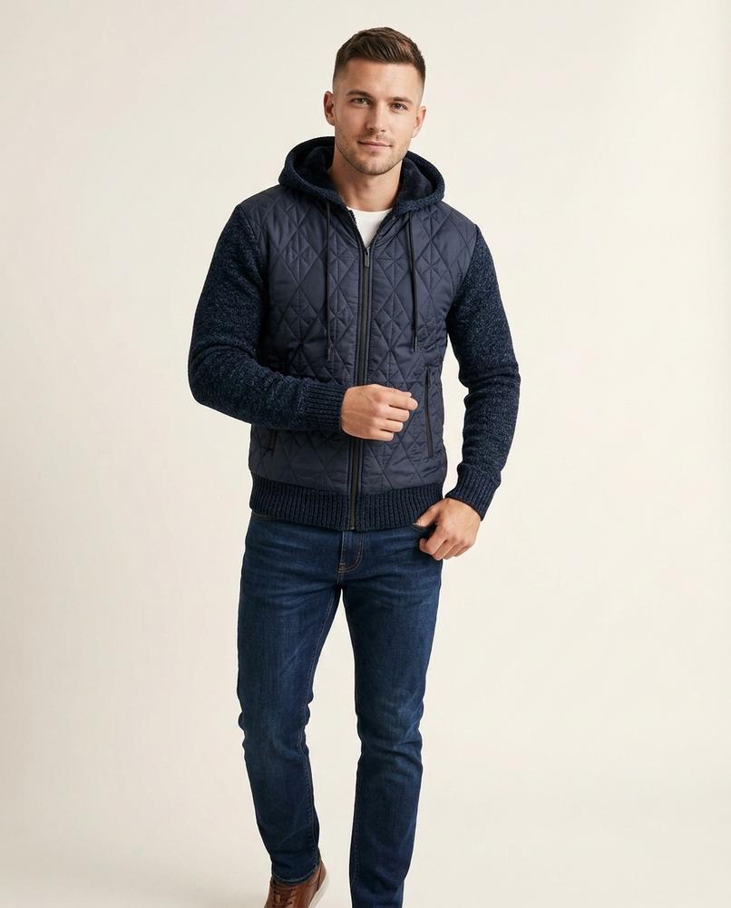 Lands Mode - Milor | Gesteppt Gefüttert Jacke Herren
