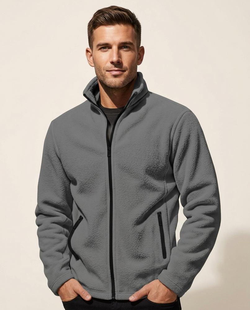 Lands Mode - Yohal | Reißverschluss Fleece Jacke Herren