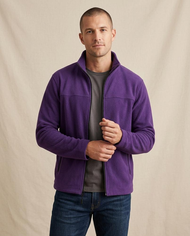 Lands Mode - Yohal | Reißverschluss Fleece Jacke Herren