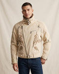 Lands Mode - Arver | Verzierte Gesteppte Jacke Herren