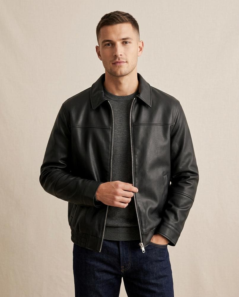Lands Mode - Casel | Beschichtet Gekragt Jacke Herren