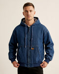 Lands Mode - Vetir | Kapuzen Jeans Jacke Unisex