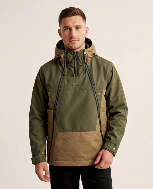 Lands Mode - Calan | Gefütterte Zweifarbige Jacke Herren