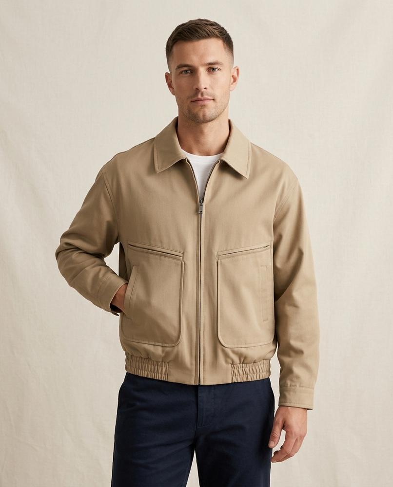Lands Mode - Lazan | Kastig Strukturiert Jacke Unisex