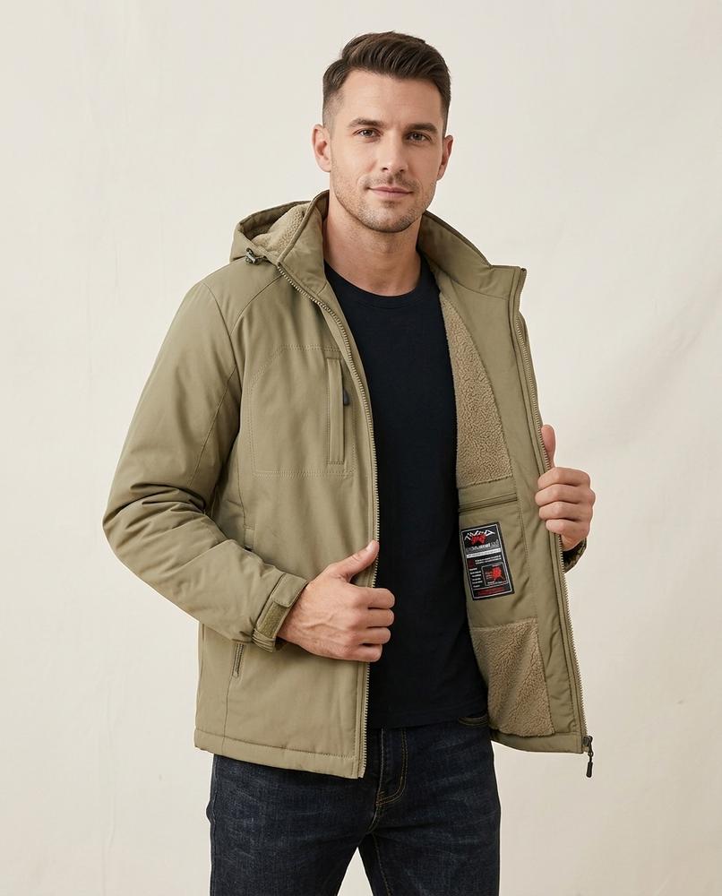 Lands Mode - Nenav | Gefütterte Funktions Jacke Herren