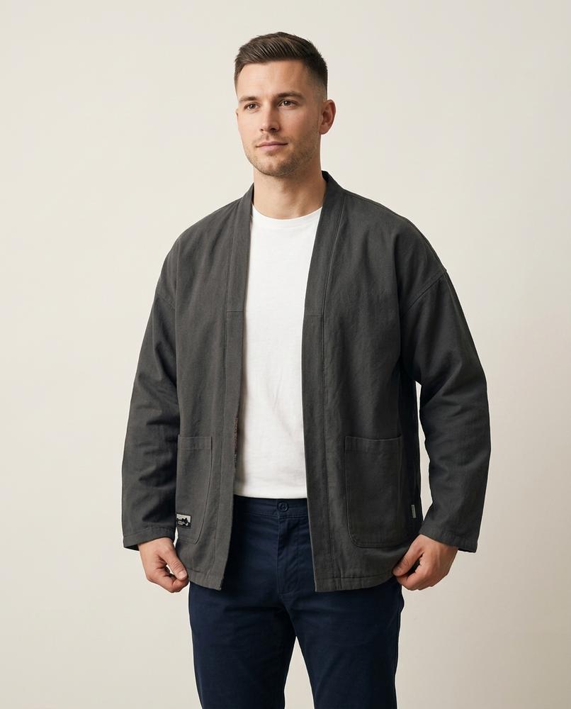 Lands Mode - Matir | Gefüttert Verschlusslos Jacke Unisex