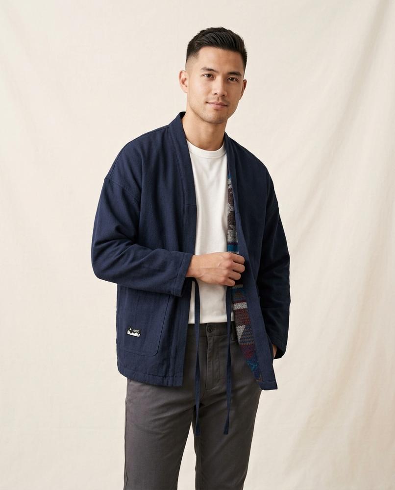 Lands Mode - Matir | Gefüttert Verschlusslos Jacke Unisex