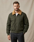 Lands Mode - Dazan | Gefütterte Fellkragen Jacke Herren