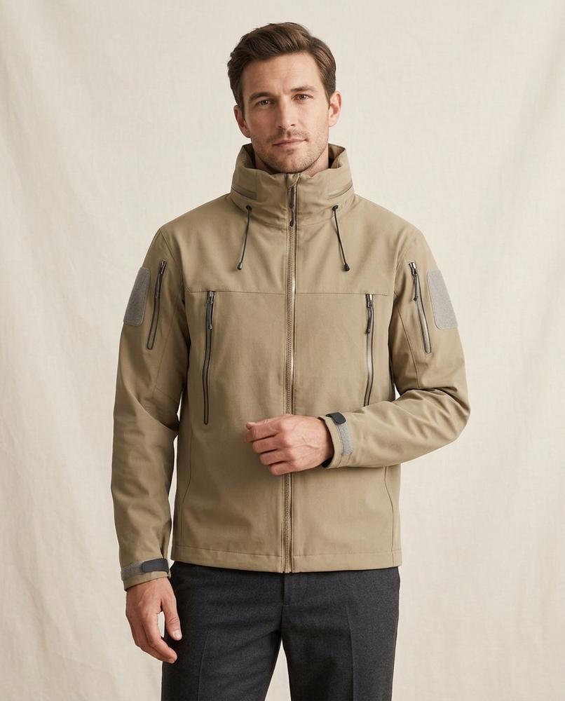 Lands Mode - Raron | Funktional Hochgeschlossen Jacke Unisex