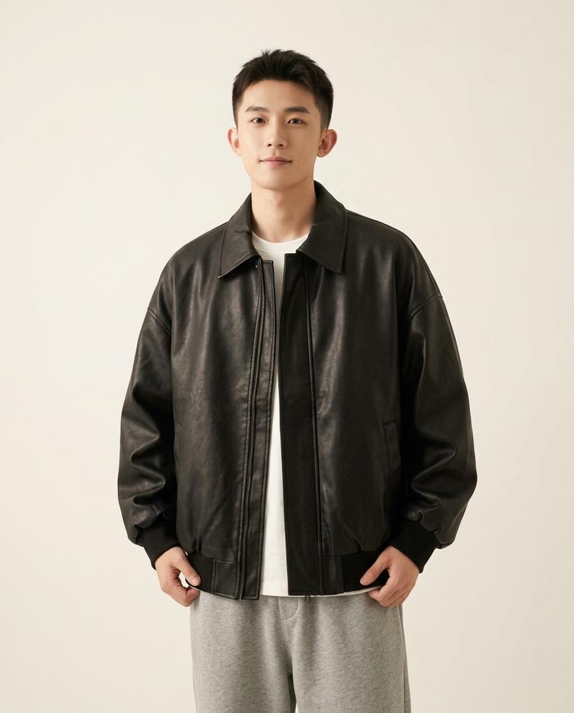 Lands Mode - Lonal | Gefütterte Weite Jacke Unisex