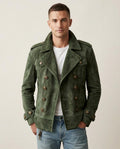 Lands Mode - Saram | Doppelreihig Strukturiert Jacke Herren