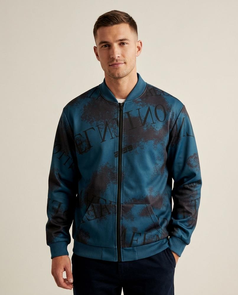 Lands Mode - Tasel | Bedruckt Gerippt Jacke Herren