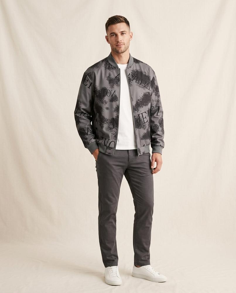 Lands Mode - Tasel | Bedruckt Gerippt Jacke Herren