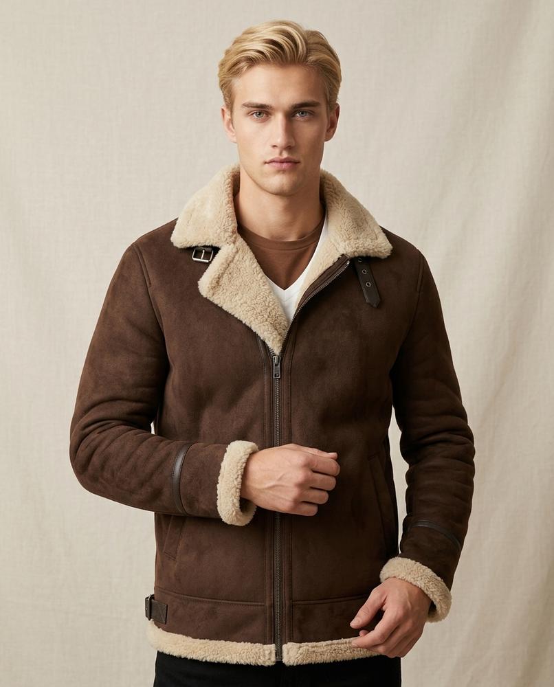 Lands Mode - Roven | Gefüttert Asymmetrisch Jacke Herren
