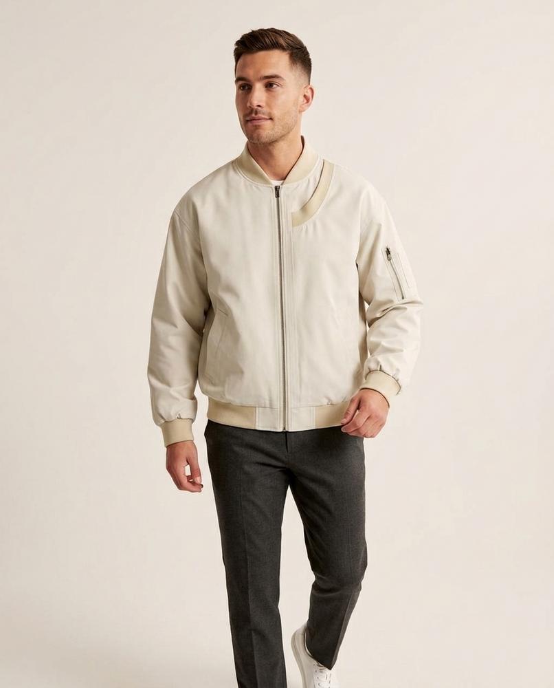 Lands Mode - Zalom | Gefütterte Gerippte Jacke Unisex