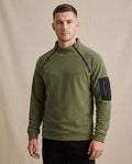 Lands Mode - Velor | Hochschließender Wärmender Pullover Herren