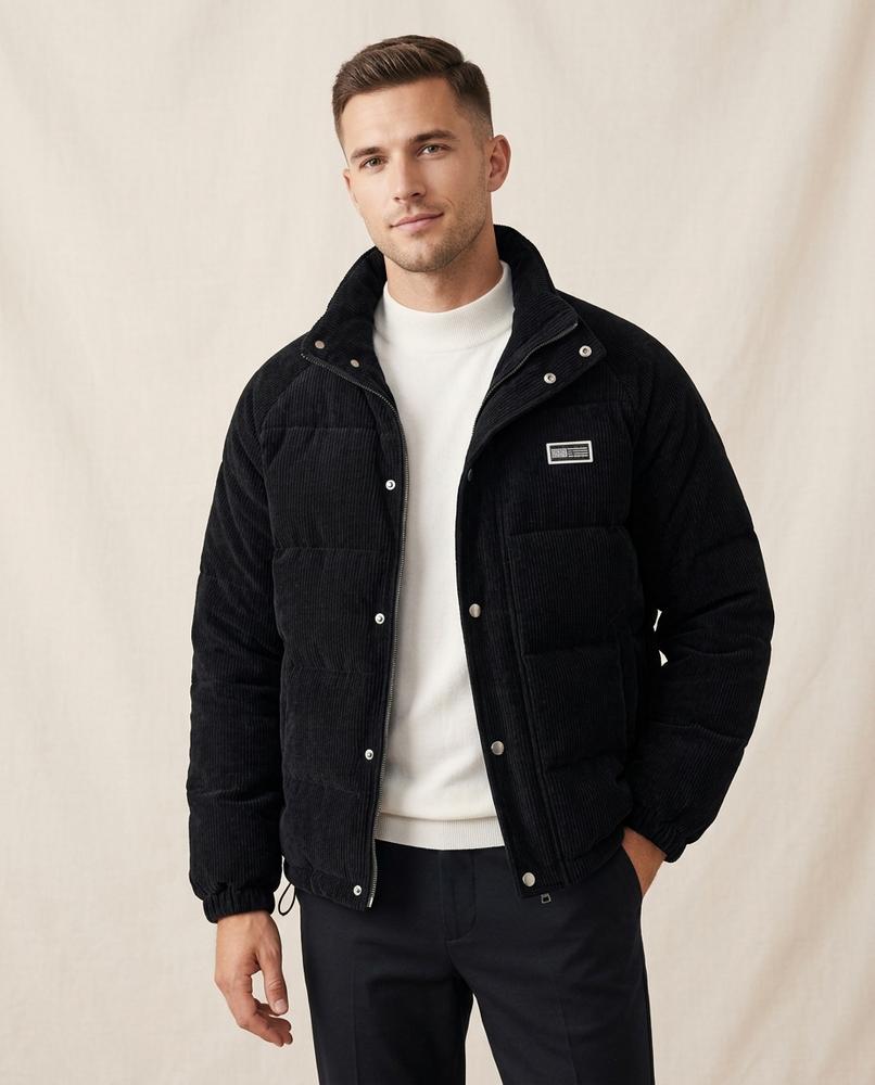 Lands Mode - Selan | Gefüttert Cord Jacke Herren