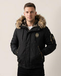 Lands Mode - Sukot | Gefüttert Kurzgeschnitten Jacke Herren