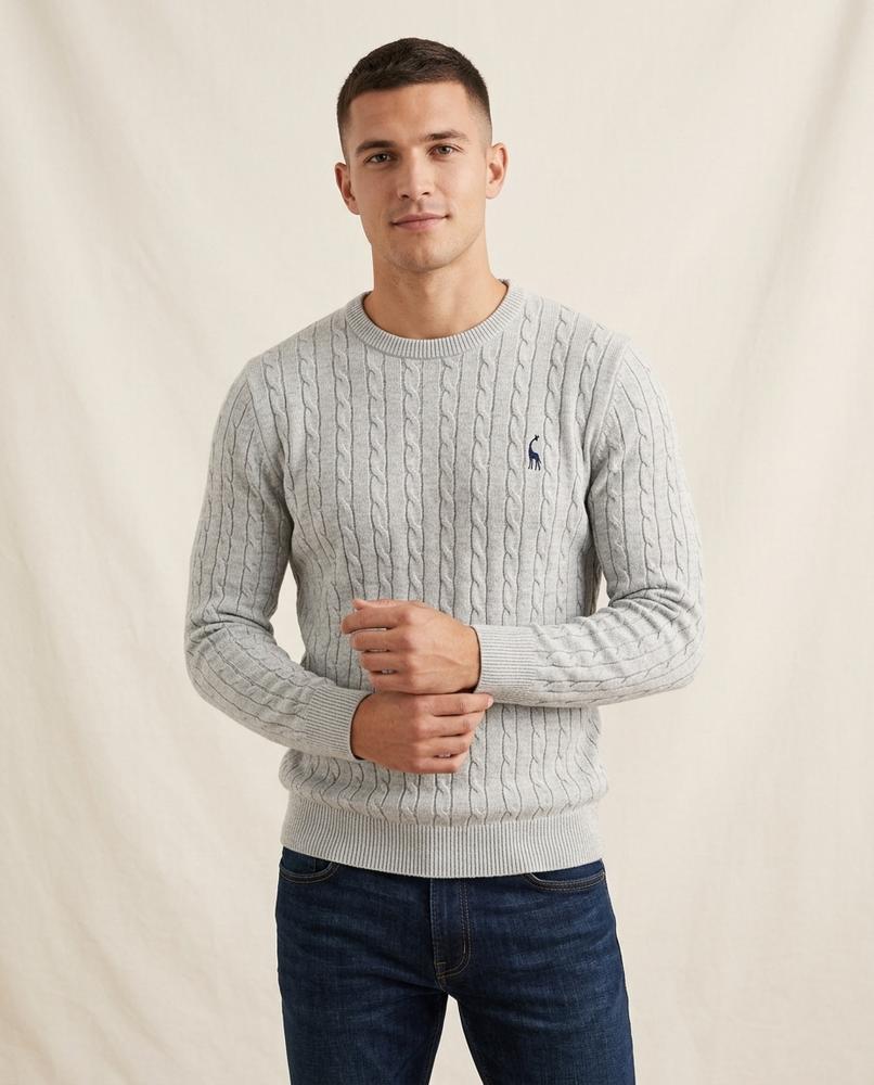 Lands Mode - Salin | Strukturierter Strick Pullover Herren