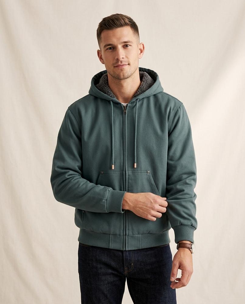 Lands Mode - Cogiv | Gefütterter Unifarbener Hoodie Unisex