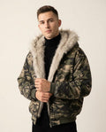 Lands Mode - Dafut | Gefüttert Gemustert Jacke Herren