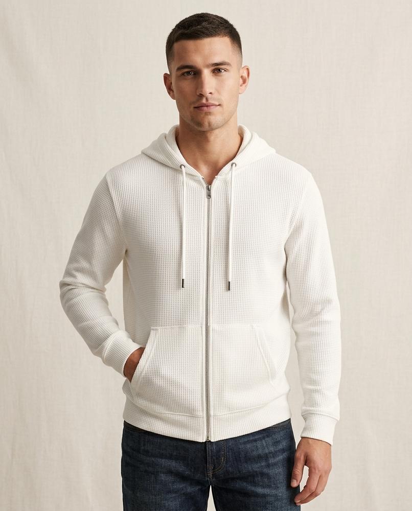 Lands Mode - Sebal | Strukturierter Langärmliger Hoodie Herren