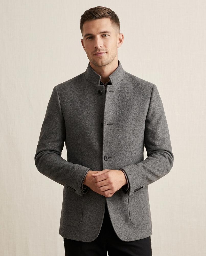 Lands Mode - Migim | Wollene Taillierte Jacke Herren