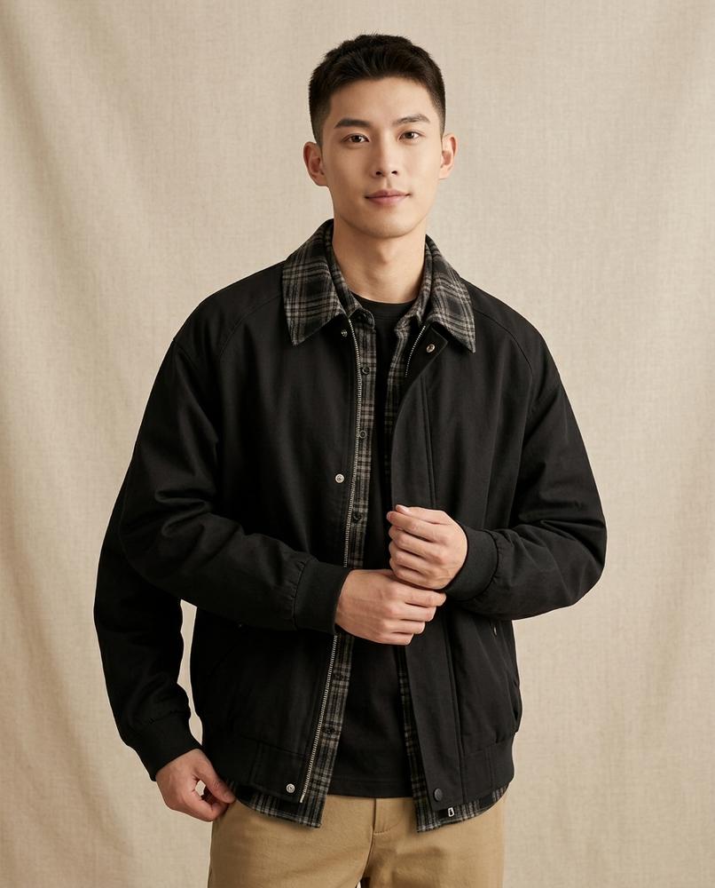 Lands Mode - Moton | Geknöpfte Weitgeschnittene Jacke Unisex