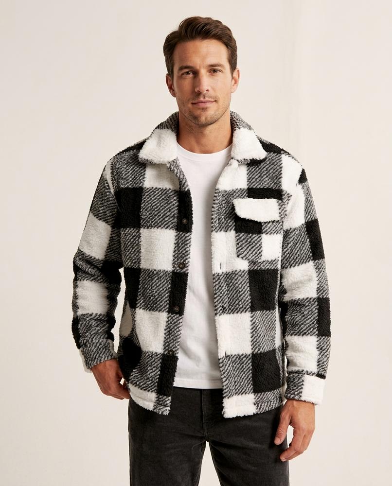 Lands Mode - Zidov | Geknöpfte Karierte Jacke Unisex