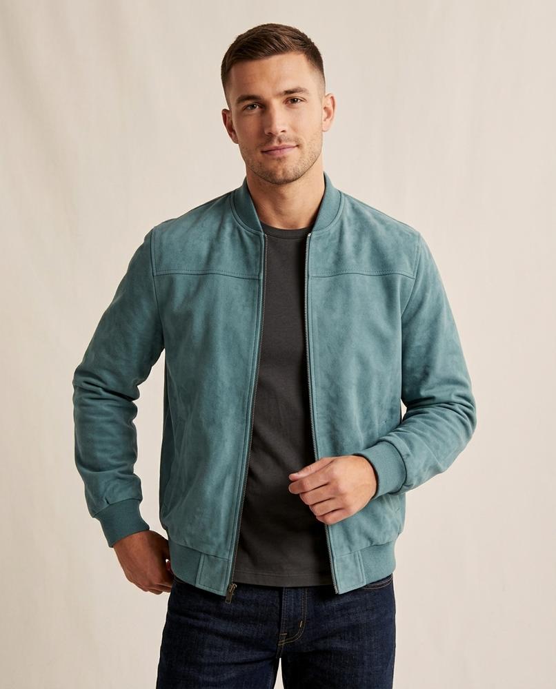 Lands Mode - Nudam | Reißverschluss Velours Jacke Herren