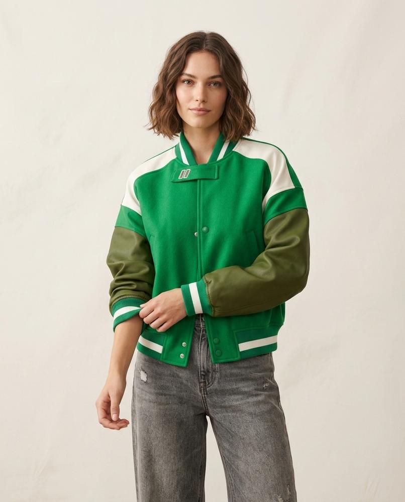 Lands Mode - Mahet | Mehrfarbig Geknöpft Jacke Damen