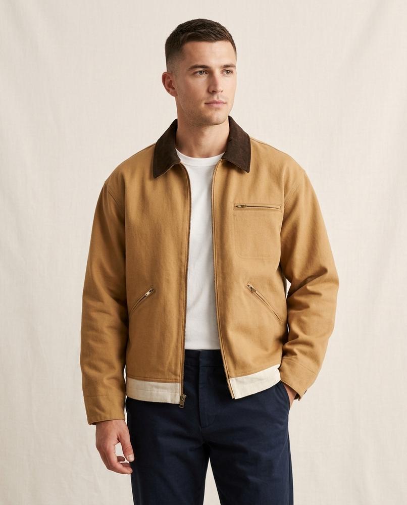 Lands Mode - Rupet | Zweifarbige Canvas Jacke Unisex