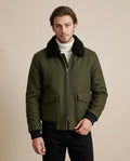Lands Mode - Kofiv | Gefütterte Teddyfell Jacke Herren