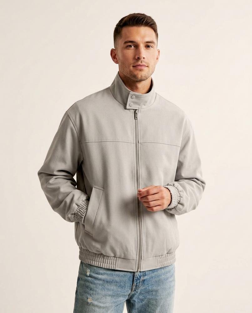 Lands Mode - Carun | Locker Geschnittene Hochgeschlossene Jacke Unisex