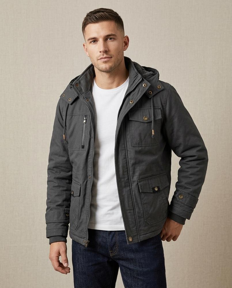 Lands Mode - Kuted | Gefüttert Funktional Jacke Herren