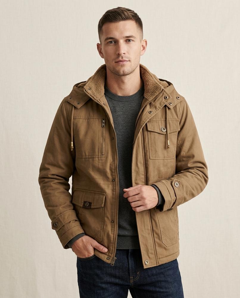 Lands Mode - Kuted | Gefüttert Funktional Jacke Herren