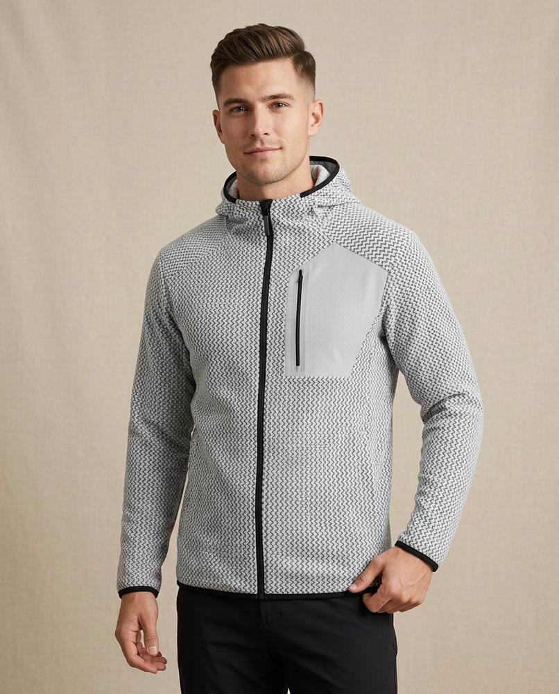 Lands Mode - Luzer | Gitter Fleece Jacke Herren