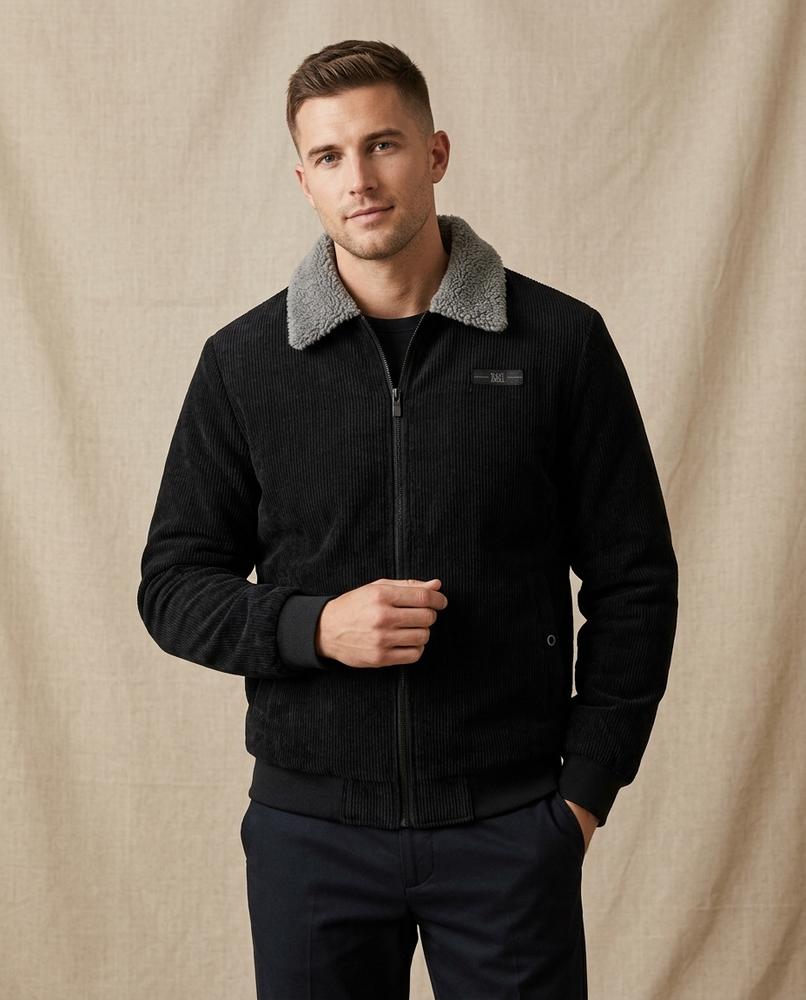 Lands Mode - Sosim | Gefütterte Cord- Jacke Herren