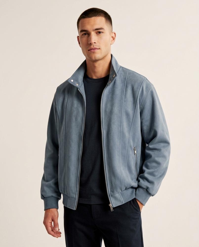 Lands Mode - Yuket | Strukturierte Hochgeschlossene Jacke Unisex