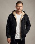 Lands Mode - Dolet | Gefütterter Dicker Hoodie Herren