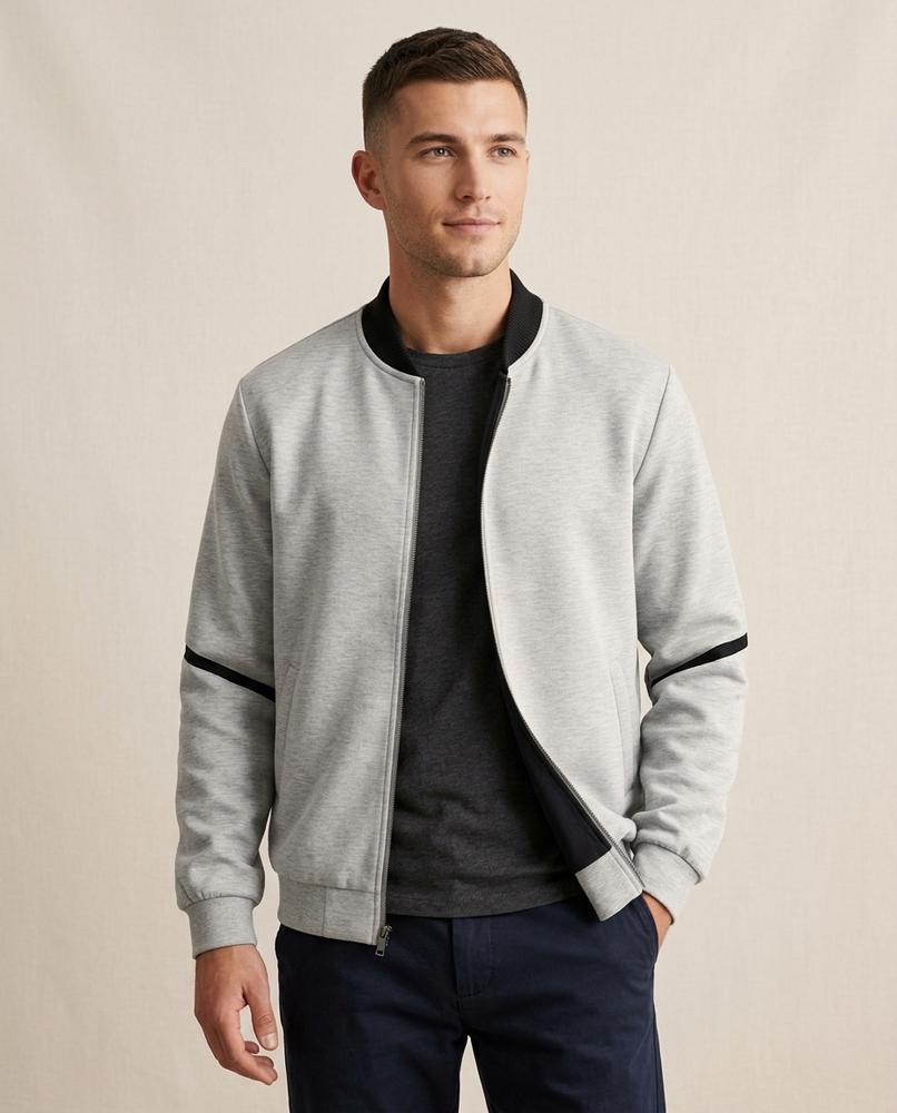 Lands Mode - Makul | Gerippte Gefütterte Jacke Herren